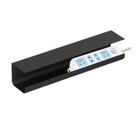 Sous Organisateur du câble de bureau - boîte de stockage à plusieurs usagers pour les cordons de charge, porte-chargeur avec compartiment à douille dissimulé, système de gestion des fils | Org