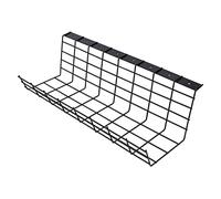 sous Panier de Bureau, Organisateur de Câble de Bureau, Plateau de Gestion des Câbles de Fer, Organisateur de Fil Organisateur de Bureau Bac de Câble avec Conception Extra Large sous Gestion du