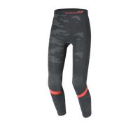 Macna Base Layer All-Season Pantalon fonctionnel, noir-gris-rouge, taille S M