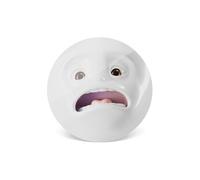 Excellent Houseware – Dessous de plat « Schockiert » – diamètre 18,8 cm, blanc – fabriqué en Allemagne