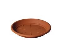 Sous-Pot En Polypropylène Couleur Terre Cuite 35 CM 01011 Marron Teraplast