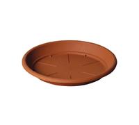 Sous-Pot En Polypropylène Couleur Terre Cuite 40 Cm 01011 Marron Teraplast
