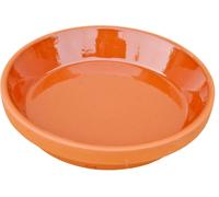 Sous-Pot En Terre Cuite Rouge Vernissé Classique, Fabriqué En Allemagne