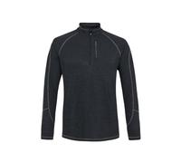 Sous pull Protest LOUISIANA 1/4 zip top (True Black) homme M
