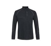 Sous pull Protest LOUISIANA 1/4 zip top (True Black) homme S