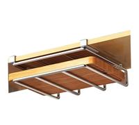 Sous réservoir de planche à découper d'armoire sans forage épaississeur Organisateur de la planche à découper 10.4x9.8x1,2 pouce Rack de planche à découper en métal pour planches à découper à la ma