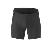 Gonso Sous-short vélo Benito – peau de chamois tri-élastique Dry Up, anti-odeurs Silver+ Noir XL