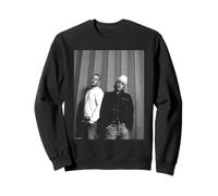 sous-Sol Jaxx Electro House Duo B&W Red Alert Andy Willsher Sweatshirt