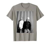 sous-Sol Jaxx Electro House Duo Red Alert B&W Andy Willsher T-Shirt