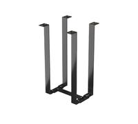 Sous stand d'ordinateur, berceau de tour réglable, rack suspendu au processeur, installation facile, accès pratique et gestion des câbles, 51 cm, pour une salle d'étude d'hôtel appartement à la maison