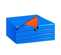 Sous-structure pour piscine | Serviettes de piscine pliantes | Couverture résistante double face pour jardin, terrasse, piscine, camping, chemins extérieurs