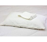 Sous-taie de protection d'oreiller absorbante 100% Coton Bio - 60x60cm