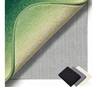 sous-Tapis Antidérapant 110 x 122 cm Réutilisable et sans Odeur, Découpable, Lavable, Taille Personnalisable, Tapis Antidérapants pour Tapis pour Tous Types de Sols, Gris Brun