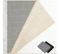 sous-Tapis Antidérapant 125 x 270 cm Réutilisable et sans Odeur, Découpable, Lavable, Taille Personnalisable, sous-Couche de Tapis Antidérapante pour Tous Types de Sols, Gris Brun