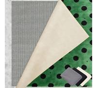 sous-Tapis Antidérapant 125 x 270 cm Réutilisable et sans Odeur, Découpable, Lavable, Taille Personnalisable, Dérapant Doublure D'Étagère de Tiroir pour Tous Types de Sols, Gris Brun