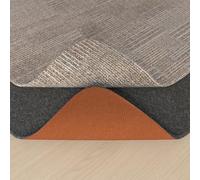 sous-Tapis Antidérapant, 300x200cm Tapis Antidérapant Découpable Universel, Matériaux De Support en Feutre Et Caoutchouc, S'applique à Pinces à Tapis pour Planchers De Bois Franc