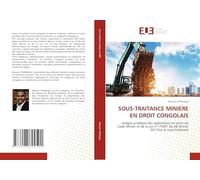 Sous-Traitance Miniere En Droit Congolais