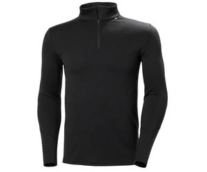Sous vÃªtement 1/2 zip Helly Hansen Lifa Merino Midweight Noir S