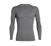 ICEBREAKER Mens 260 Tech Ls Crewe - Homme - Gris - taille XL- modèle 2026
