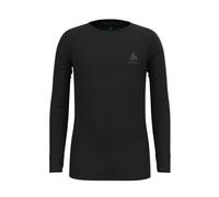 Sous-vÃªtement technique ODLO BL TOP crew neck l/s - MERINO 200 (black) enfant 116
