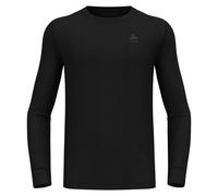 Sous-vÃªtement technique ODLO BL TOP crew neck l/s - MERINO 200 (black) homme S