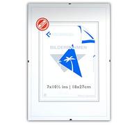 Sous Verre 18x27 sans cadre, cadre a clip, Verre en polystyrene antireflet