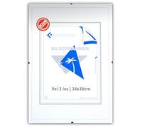 Sous Verre 24x30 sans cadre, cadre a clip, Verre en polystyrene antireflet