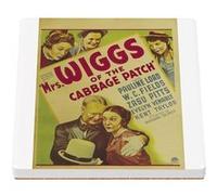 Sous Verre Céramique (1 unité) - Fabulous - Affiche Mrs Wiggs of the Cabbage Patch Pauline (100 x 100 mm) G