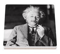 Sous Verre Céramique (1 unité) - Fabulous - Albert Einstein Scientifique Pipe (100 x 100 mm) G