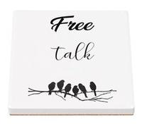 Sous Verre Céramique (1 unité) - Fabulous - Friedrich Nietzsche Philosophe (100 x 100 mm) G