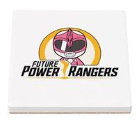 Sous Verre Céramique (1 unité) - Fabulous - G Gabriel Gael Lettre Prénom Dinosaure Dessin (100 x 100 mm) G