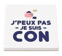 Sous Verre Céramique (1 unité) - Fabulous - J'adore La Haute Normandie Region Rouen (100 x 100 mm)