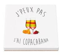 Sous Verre Céramique (1 unité) - Fabulous - J'adore L'Alsace Region Strasbourg (100 x 100 mm) G