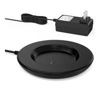 Sous-verre de charge 2 compatible avec Em/BER contrôle de la température Smart Mug 2 et 1, base de charge Cisain pour tasse à café intelligente, tasse de voyage chauffante, noir