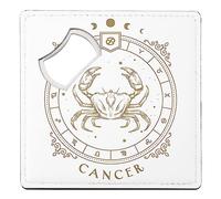 sous Verre Décapsuleur - Cancer Cartomancie Signe Astrologie Zodiaque Astres Constellation Tarot - 1 unité (92 x 92 mm)