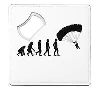 sous Verre Décapsuleur - Evolution Parapente Sport Athlète Parachute - 1 unité (92 x 92 mm)