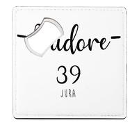 sous Verre Décapsuleur - J'adore 39 Jura Departement France Region Lons - 1 unité (92 x 92 mm)