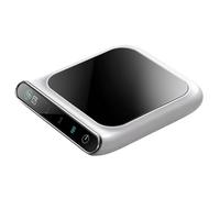 sous-Verres Chauffants USB avec Thermostat - Contrôle De La Température À 55 °C Tasses, Thé Lait | Réchauds Électriques en Verre pour La Maison Le Bureau | Chauffe-Boissons Élégants Et Fonctionnels