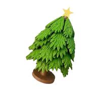 Sous-verres de vacances extensibles Miniature Arbre de Noël Tasses résistantes à la chaleur Tapis Résistant à la chaleur Décoration de cuisine Dessous de verre Arbre de Noël créatif