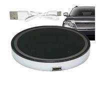 Sous-verres De Voiture LED - Tapis Acrylique Rechargeable De 2,68 Pouces | Insert De Porte-gobelet À 7 Couleurs Changeantes | Coussin Lumineux Lumineux Imperméable | Lampe D'ambiance Intérieu