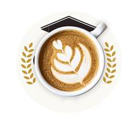 sous-Verres en Bois,sous-Verres pour Tasse en Bois de Table - Support Décoratif Thème Diplôme 2025 Tendance pour Maison Bureau