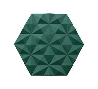 sous-Verres Flexibles en Silicone de qualité Alimentaire, napperon résistant à la, antidérapant, Tapis de Table résistant à la, Dessous de Verre pour Table
