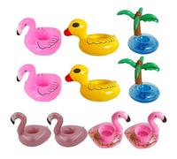 sous-Verres Gonflables 10 Pièces, sous-Verres d'eau, Décorations De Fête À La Piscine, Porte-Boissons Flottants, Gadgets De Piscine, Porte-Boissons De Piscine, Accessoires De Piscine