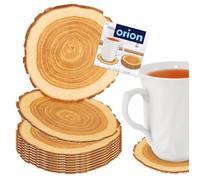 Sous-verres - Orion - 10cm - 10 pièces - Écologique - Décoratif - Durable