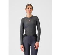 Sous-vêtement Castelli Medio manches longues gris foncé femme - M