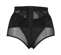 Sous-vêtement gainant pour femme, body avec col en V, sans couture, moulant, confortable, extensible, amincissant, taille étroite, sous-vêtement minceur, Noir , XL