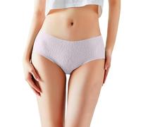 Sous-vêtement gainant pour femme - Culotte gainante pour femme - Sans couture - String triangle sans couture - Respirant - Invisible - Couleur unie