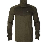 Sous-vêtement Härkila Base Warm Vert saule / brun sombre S