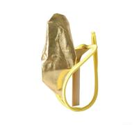 Sous-vêtement Homme C String Polyester Spandex(Yellow) | Design string C, poche pour avant spacieuse, couleur unie, tissu doux, taille unique ajustable