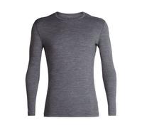 Sous vêtement ICEBREAKER Merino 200 Oasis Ls Crewe (Gris) homme XL